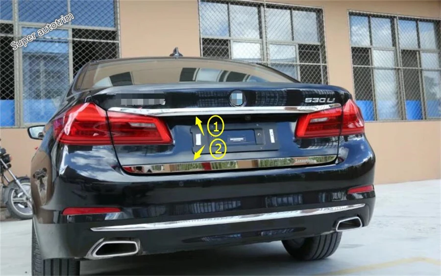 Lapetus Rear Trunk Bottom Lid Cover Tailgate Trim 2 Pcs Accessories Exterior Fit For BMW 5 Series Sedan G30 530I 2017 2018 2019
Lapetus Rear Trunk Bottom Lid Cover Tailgate Trim 2 Pcs Accessories Exterior Fit For BMW 5 Series Sedan G30 530I 2017 2018 2019