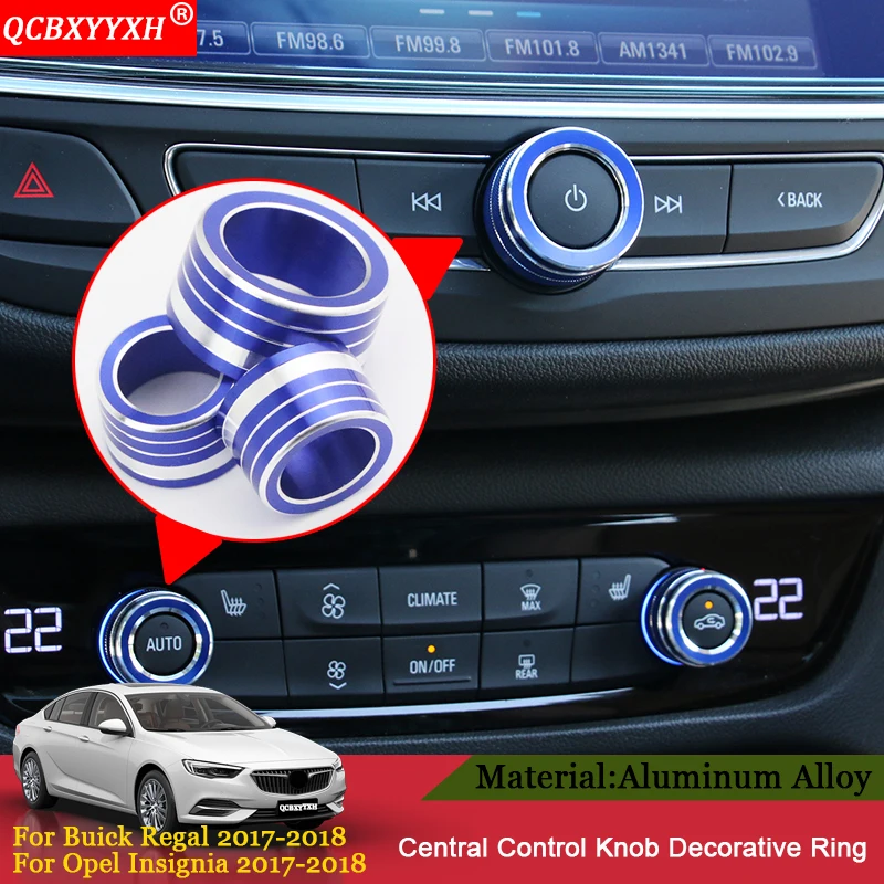 QCBXYYXH Car-styling Air Conditional Control Switch Knob Ring Case Door Lock Stick Pin Cap Cover Accessory For Buick Regal 2017
QCBXYYXH Car-styling Air Conditional Control Switch Knob Ring Case Door Lock Stick Pin Cap Cover Accessory For Buick Regal 2017