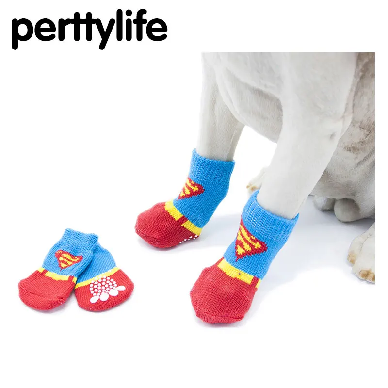 PERTTYLIFE Superman Dog Socks Teddy Poodle Boots Shoes Sock Autumn and Winter Supplies DS19
PERTTYLIFE Superman Dog Socks Teddy Poodle Boots Shoes Sock Autumn and Winter Supplies DS19