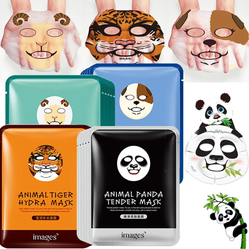10pcs Animal Face Mask Deep Moisturizing Sheet Mask Oil Control Mask for Woman Panda Tiger BIOAQUA Korean Facial Masks
10pcs Animal Face Mask Deep Moisturizing Sheet Mask Oil Control Mask for Woman Panda Tiger BIOAQUA Korean Facial Masks