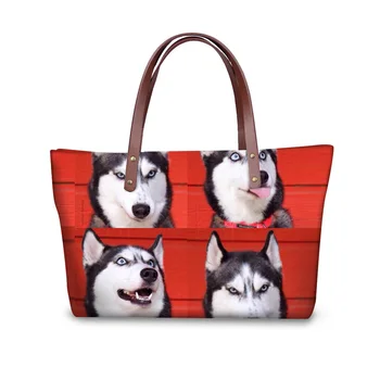 Funny Animal Husky Printing Handbags for Women Large Capacity Female Messenger Bags Travel Shoulder Bag Bolsas Mujer
Funny Animal Husky Printing Handbags for Women Large Capacity Female Messenger Bags Travel Shoulder Bag Bolsas Mujer
