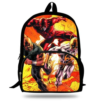 16-Inch Popular Daredevil Printed Children School Bags Backpack For Kids Girls &Boys Super Hero Backpack
16-Inch Popular Daredevil Printed Children School Bags Backpack For Kids Girls &Boys Super Hero Backpack