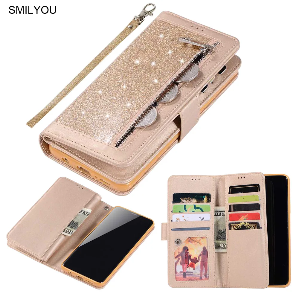 2019 Zipper Flip Cover For Samsung S10 Plus Case S9 S8 Note 8 9 PU Leather Glitter Wallet Book Phone Cases For Samsung S7 Edge
2019 Zipper Flip Cover For Samsung S10 Plus Case S9 S8 Note 8 9 PU Leather Glitter Wallet Book Phone Cases For Samsung S7 Edge