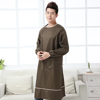Kitchen Apron, long sleeves, waterproof, oil-proof cooking covers, men's work clothes, adult Apron, apron kitchen.
Kitchen Apron, long sleeves, waterproof, oil-proof cooking covers, men's work clothes, adult Apron, apron kitchen.