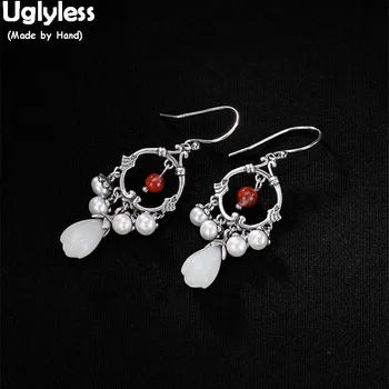 Uglyless Asian Exotic Flower Tassel Earrings for Women Natural Jade Magnolia Fine Jewelry Solid 925 Silver Earrings Pearls Agate
Uglyless Asian Exotic Flower Tassel Earrings for Women Natural Jade Magnolia Fine Jewelry Solid 925 Silver Earrings Pearls Agate