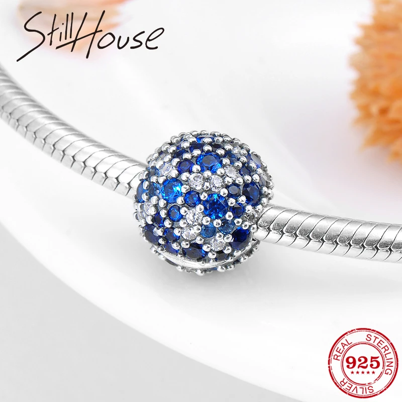 Fixed Clips charms Beads Multicolor Blue CZ Real 925 Sterling Silver Fit Pandora Bracelet DIY Pendants & Bangles Jewelry making
Fixed Clips charms Beads Multicolor Blue CZ Real 925 Sterling Silver Fit Pandora Bracelet DIY Pendants & Bangles Jewelry making