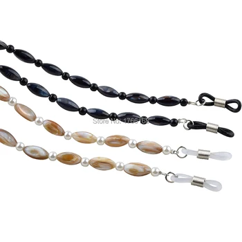 Oval Shell Beads with round acrylic beads Eyewear Sunglasses Reading Glass Neck Strap Holder Cord Sun Glasses Strap Cord 
Oval Shell Beads with round acrylic beads Eyewear Sunglasses Reading Glass Neck Strap Holder Cord Sun Glasses Strap Cord