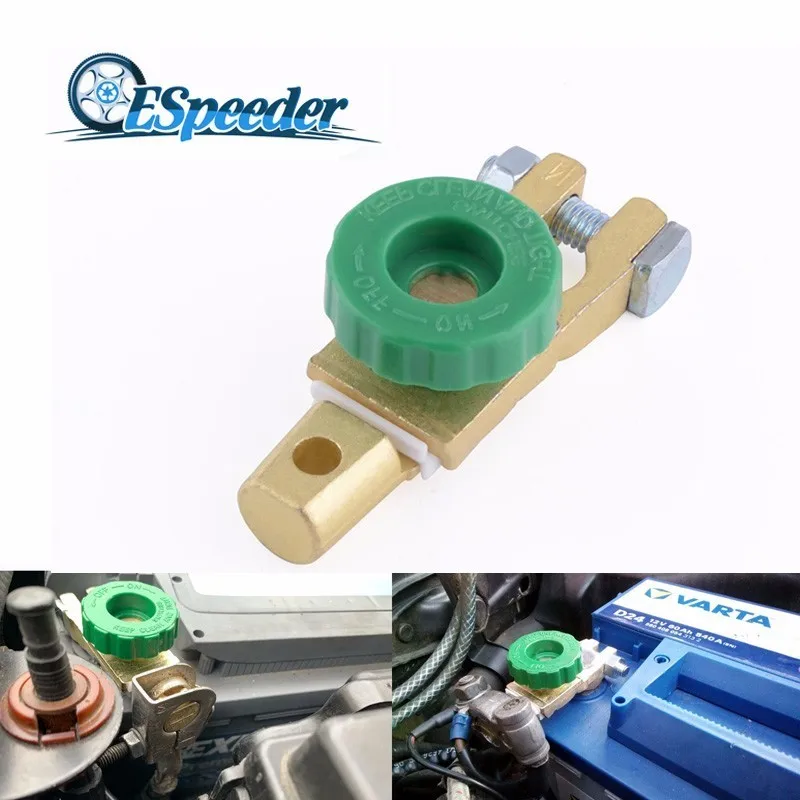 ESPEEDER Universal Car Battery Terminal Link Switch Quick Cut-off Disconnect Isolator Switch Car Truck Auto Vehicle Parts
ESPEEDER Universal Car Battery Terminal Link Switch Quick Cut-off Disconnect Isolator Switch Car Truck Auto Vehicle Parts