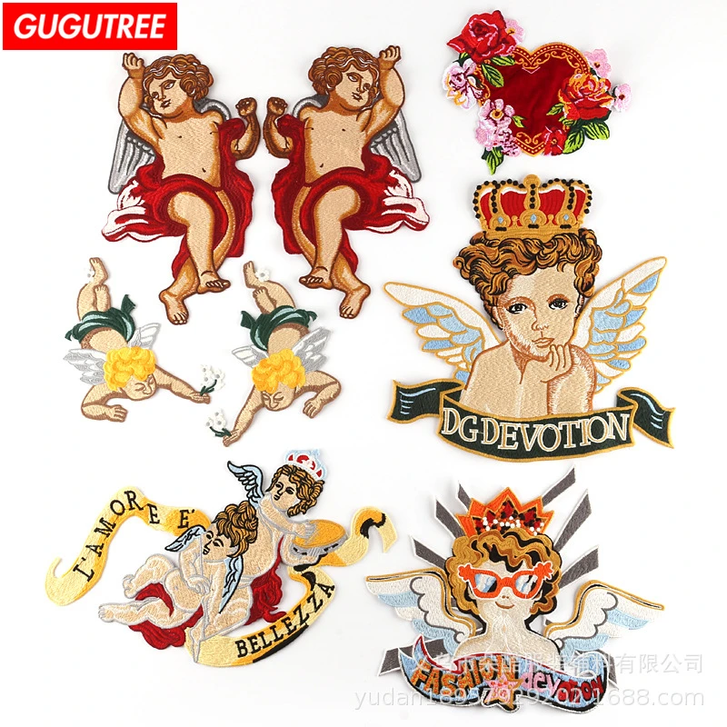 GUGUTREE embroidery big angel patches Cupid patches badge patches Applique Patch for Coat,T-Shirt,hat,bags,Sweater,backpack
GUGUTREE embroidery big angel patches Cupid patches badge patches Applique Patch for Coat,T-Shirt,hat,bags,Sweater,backpack