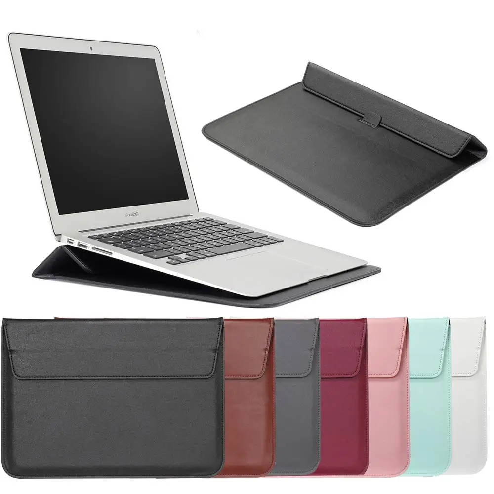 Leather Laptop Skin Bag for MacBook Air Pro Retina 13 inch Stand Notebook Carry Bag Sleeve Case Cover Mac Air 13 Computer Pouch
Leather Laptop Skin Bag for MacBook Air Pro Retina 13 inch Stand Notebook Carry Bag Sleeve Case Cover Mac Air 13 Computer Pouch