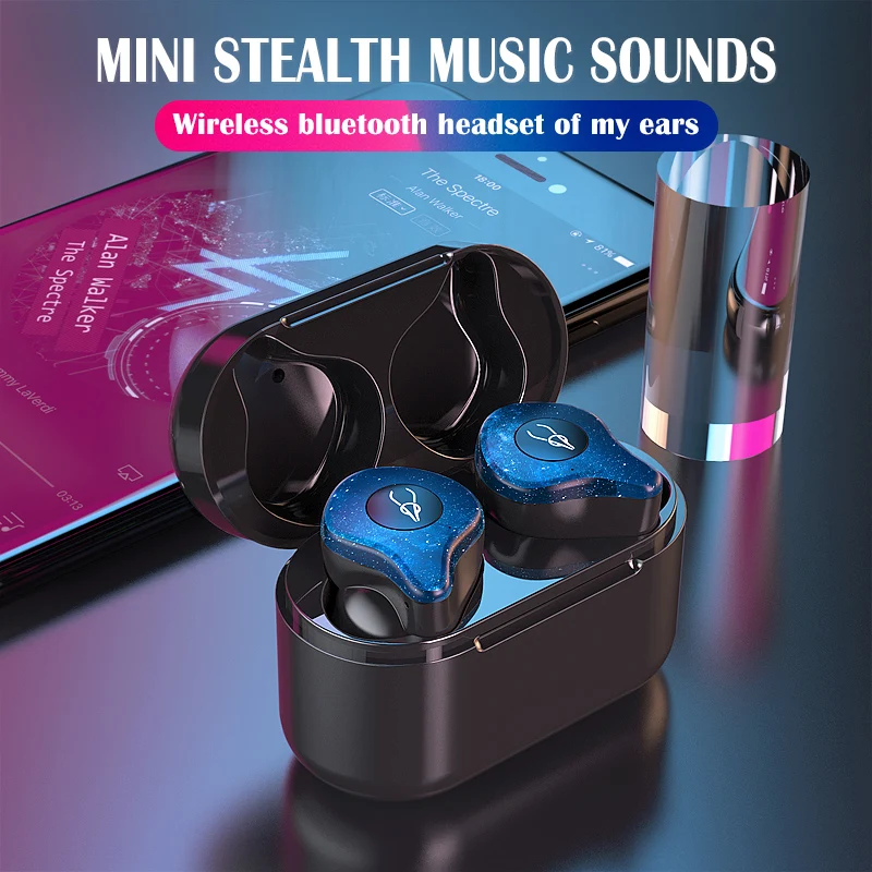 Mini TWS Bluetooth Earphone Wireless headphones Stereo Earbud Waterproof in-ear Bluetooth Headset for xiaomi iphone Portable
Mini TWS Bluetooth Earphone Wireless headphones Stereo Earbud Waterproof in-ear Bluetooth Headset for xiaomi iphone Portable