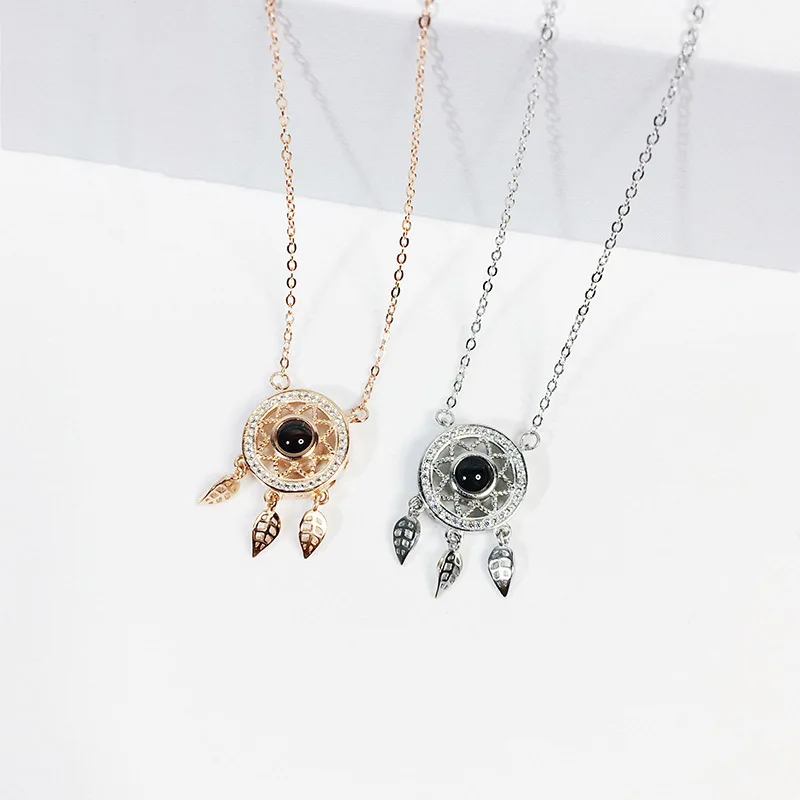 925 silver/rose gold cubic zircon &Black Stone hollow Dream catcher Pendant Necklace for women fashion retro jewelry 2019
925 silver/rose gold cubic zircon &Black Stone hollow Dream catcher Pendant Necklace for women fashion retro jewelry 2019