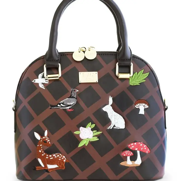 ENSSO Animal Print Dove Rabbit Deer PU Black Vintage Retro Embroidery Zipper Women's Shoulder Bag Crossbody Bags Shell Lady Tote
ENSSO Animal Print Dove Rabbit Deer PU Black Vintage Retro Embroidery Zipper Women's Shoulder Bag Crossbody Bags Shell Lady Tote