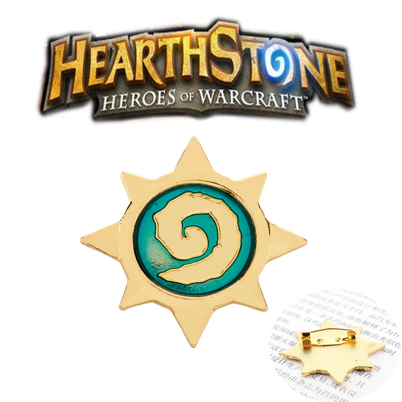 Игра Hearthstone эмалированная брошь-кнопка рюкзак одежда значок брошь | Украшения и