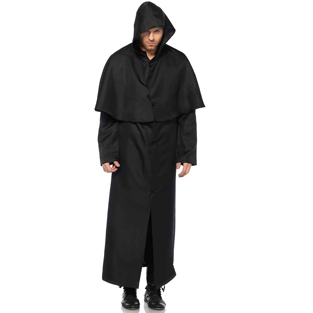 Hot Sale Halloween Party Costume Death Cloak Cosplay Ghost Clothes Multi Cape Hooded Cloaks For Adult Costumes Vampire Cape
Hot Sale Halloween Party Costume Death Cloak Cosplay Ghost Clothes Multi Cape Hooded Cloaks For Adult Costumes Vampire Cape