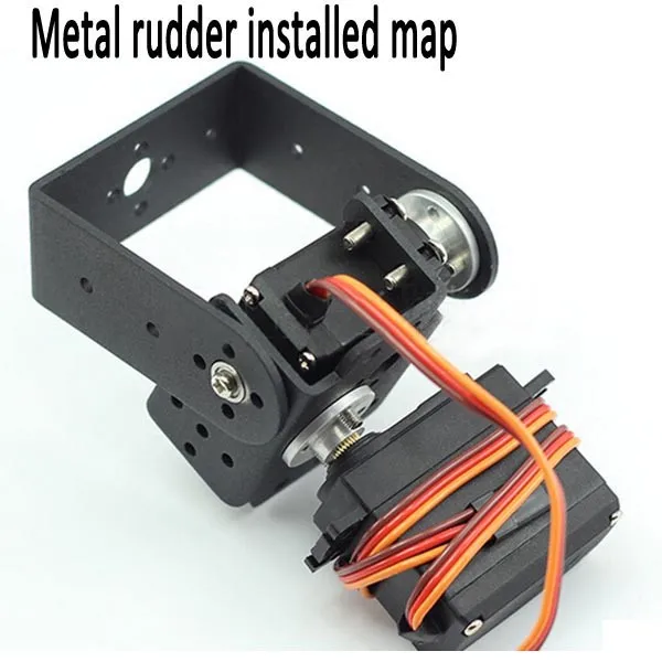2 DOF Slope Pan And Tilt Kit=1pcs Multifunction Bracket+1pcs Long U Frame+2pcs Steering Disc+Screws+Cup Bearing
2 DOF Slope Pan And Tilt Kit=1pcs Multifunction Bracket+1pcs Long U Frame+2pcs Steering Disc+Screws+Cup Bearing