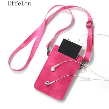 Effelon Universal PU Leather Phone Bag Shoulder Pocket Wallet Pouch Case Neck Strap For Samsung S8 Plus S8 for iPhone 7 6s plus
Effelon Universal PU Leather Phone Bag Shoulder Pocket Wallet Pouch Case Neck Strap For Samsung S8 Plus S8 for iPhone 7 6s plus
