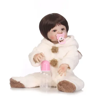 New arrivals 57cm 100% full body reborn Silicone vinyl babies dolls handmade reborn dolls birthday toy bebe alive bonecas
New arrivals 57cm 100% full body reborn Silicone vinyl babies dolls handmade reborn dolls birthday toy bebe alive bonecas