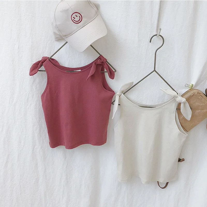 2019 Summer Design Rabbit Ears Baby Girls Sleeveless Tees Pure Color Cotton Vest Tops Toddlers Kids T-shirts Children Clothes
2019 Summer Design Rabbit Ears Baby Girls Sleeveless Tees Pure Color Cotton Vest Tops Toddlers Kids T-shirts Children Clothes