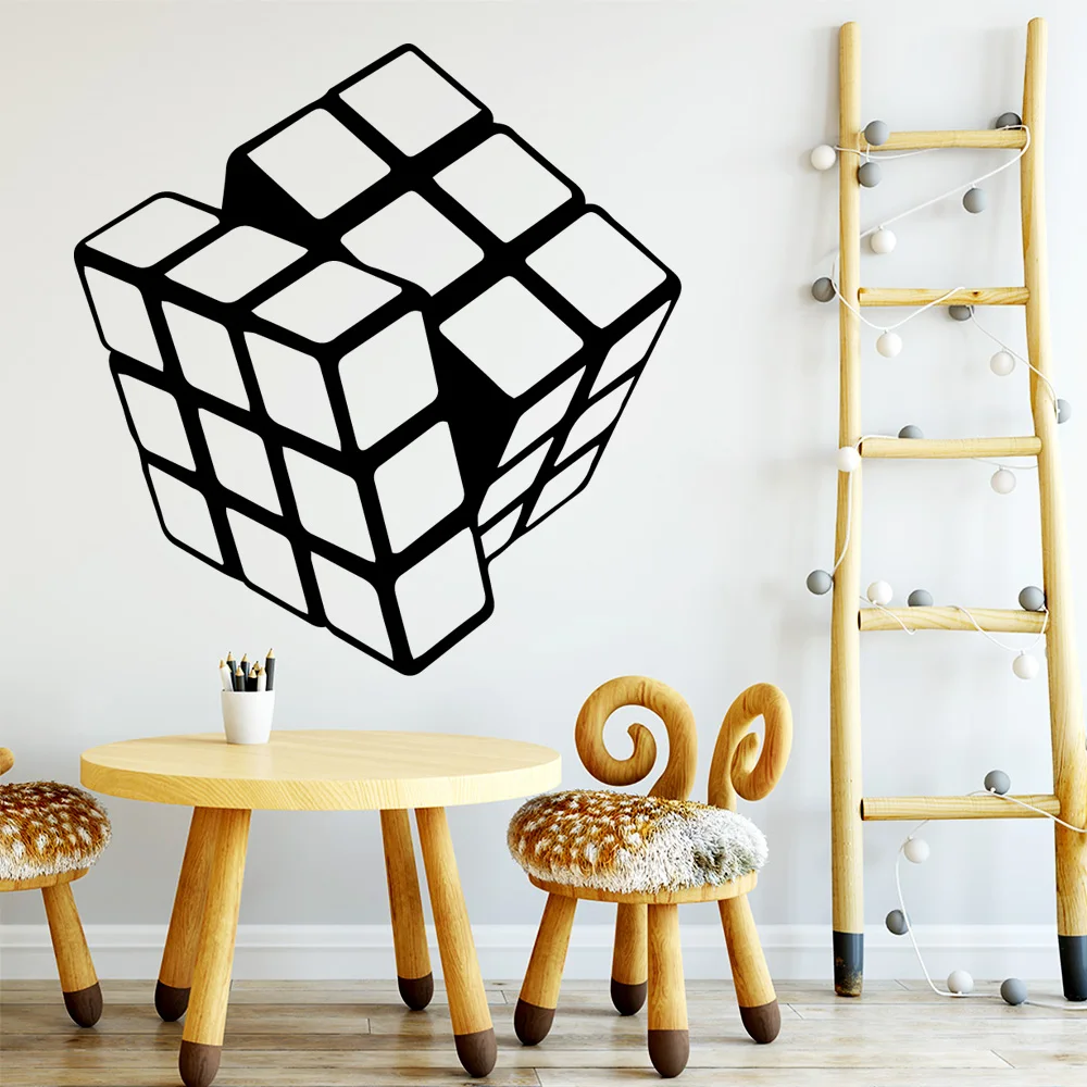 Cartoon Rubik cube Vinyl Kitchen Wall Stickers Wallpaper Wall Decals Decoration Vinilo Pared
Cartoon Rubik cube Vinyl Kitchen Wall Stickers Wallpaper Wall Decals Decoration Vinilo Pared