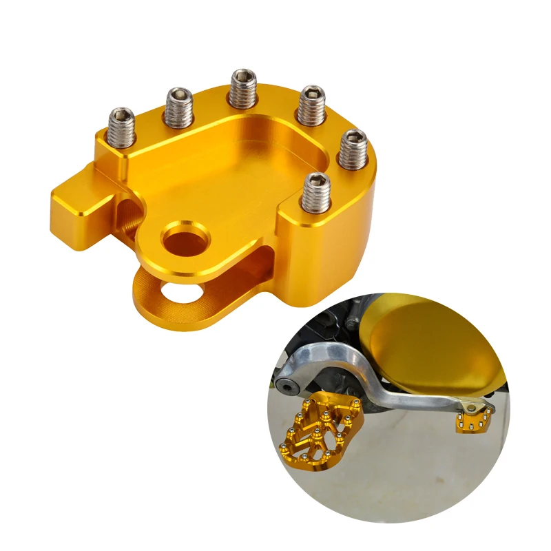 NICECNC Motocross Enlarge Brake Pedal Plate For SUZUKI DRZ400 DRZ400S DRZ400SM DRZ400E 2000-2022 DRZ250 RM125 RM250 RMX250T
NICECNC Motocross Enlarge Brake Pedal Plate For SUZUKI DRZ400 DRZ400S DRZ400SM DRZ400E 2000-2022 DRZ250 RM125 RM250 RMX250T