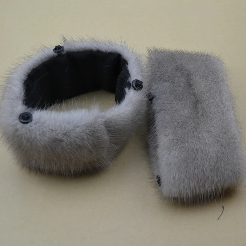 New arrival Genuine mink fur cuff unisex Large hand ring hand wrist support windproof overcoat down jacket cuff oversleeps
New arrival Genuine mink fur cuff unisex Large hand ring hand wrist support windproof overcoat down jacket cuff oversleeps