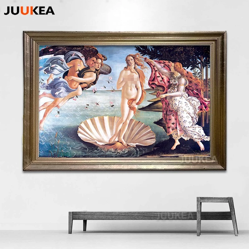 Classic Art Canvas Print Painting Poster, Sandro Botticelli The Birth Of Venus, Wall Pictures For Living Room, Home Decor
Classic Art Canvas Print Painting Poster, Sandro Botticelli The Birth Of Venus, Wall Pictures For Living Room, Home Decor