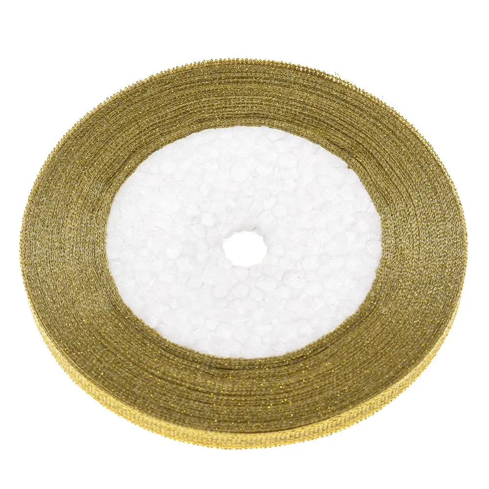 25 Yards 6mm Silver/Gold Silk Satin Ribbon Party Wedding Decoration Gift Wrapping Christmas New Year DIY
25 Yards 6mm Silver/Gold Silk Satin Ribbon Party Wedding Decoration Gift Wrapping Christmas New Year DIY