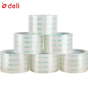Deli Transparent Packaging Tape Clear Sticky Tape Carton Box Sealing Stationery Home Office School 60mm
Deli Transparent Packaging Tape Clear Sticky Tape Carton Box Sealing Stationery Home Office School 60mm