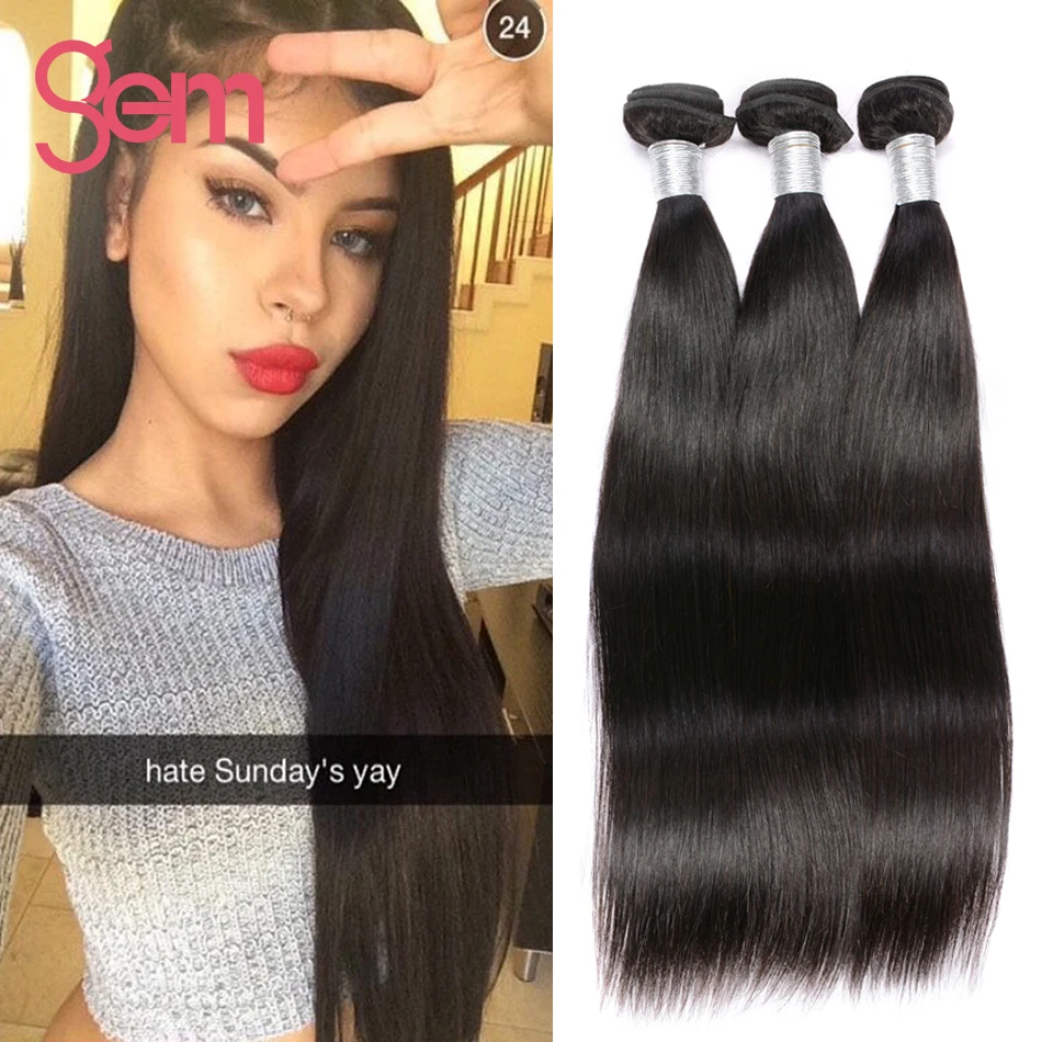 Indian Straight Virgin Hair 3 Bundles GEM Beauty Hair Products Straight Virgin Human Hair Weaves 7A Indian Virgin Hair Straight
Indian Straight Virgin Hair 3 Bundles GEM Beauty Hair Products Straight Virgin Human Hair Weaves 7A Indian Virgin Hair Straight
