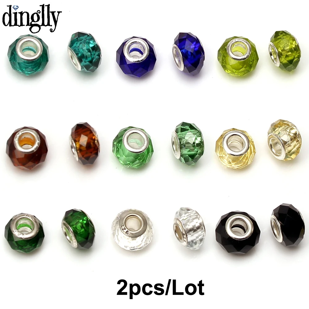 European Fashion Colorful Big Crystal Facets Beads Fit Pandora Bracelets For Women Beaded Accessories Couples Bracelet & Bangles
European Fashion Colorful Big Crystal Facets Beads Fit Pandora Bracelets For Women Beaded Accessories Couples Bracelet & Bangles