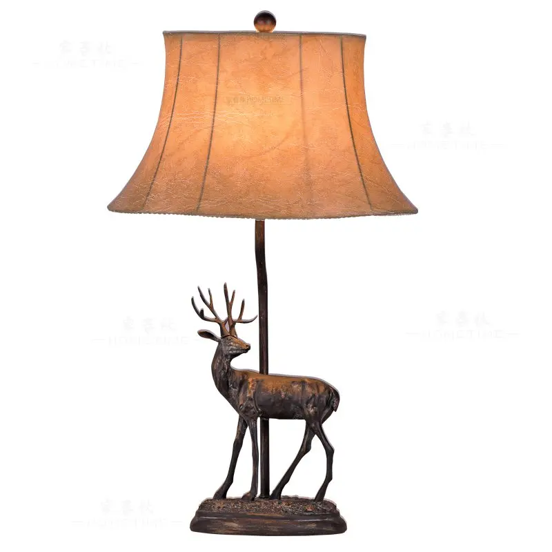 European Resin elk Living Room Table Lights Modern Fabric Bedroom Beside Table Light American Loft Study Room Desk Lamp
European Resin elk Living Room Table Lights Modern Fabric Bedroom Beside Table Light American Loft Study Room Desk Lamp