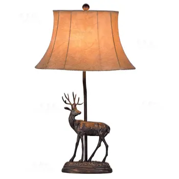 European Resin elk Living Room Table Lights Modern Fabric Bedroom Beside Table Light American Loft Study Room Desk Lamp
European Resin elk Living Room Table Lights Modern Fabric Bedroom Beside Table Light American Loft Study Room Desk Lamp
