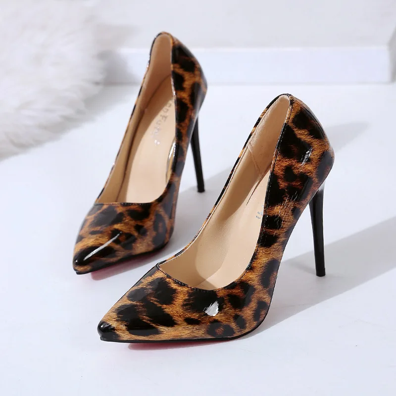 LTARTA 11.5CM Heels Leopard-print High Heels Women's Thin Heel Pointed Single Shoes 44 Large Size Shoes SGLL-189
LTARTA 11.5CM Heels Leopard-print High Heels Women's Thin Heel Pointed Single Shoes 44 Large Size Shoes SGLL-189