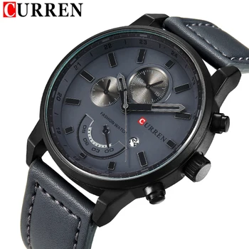 CURREN Top Fashion Men Watch Military waterproof Sports Business Date Male Clock Leather New Wrist Quartz Mens Watches Hot 8217
CURREN Top Fashion Men Watch Military waterproof Sports Business Date Male Clock Leather New Wrist Quartz Mens Watches Hot 8217