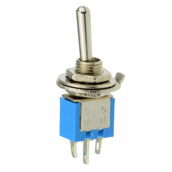 1Pc Miniature Small Mini Toggle Switch Mts102 Three-Step Two-Step Wave Switch Swing Switch Car Accessories DIY Blue
1Pc Miniature Small Mini Toggle Switch Mts102 Three-Step Two-Step Wave Switch Swing Switch Car Accessories DIY Blue