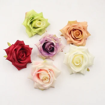 20pcs 9cm artificial flowers silk rose head wedding home decoration DIY accessories artificial roses simulation fake flowers
20pcs 9cm artificial flowers silk rose head wedding home decoration DIY accessories artificial roses simulation fake flowers