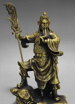 free shipping Chinese Folk Brass Copper Leader Dragon Guan Gong Guan Yu Warrior Buddha Statue
free shipping Chinese Folk Brass Copper Leader Dragon Guan Gong Guan Yu Warrior Buddha Statue