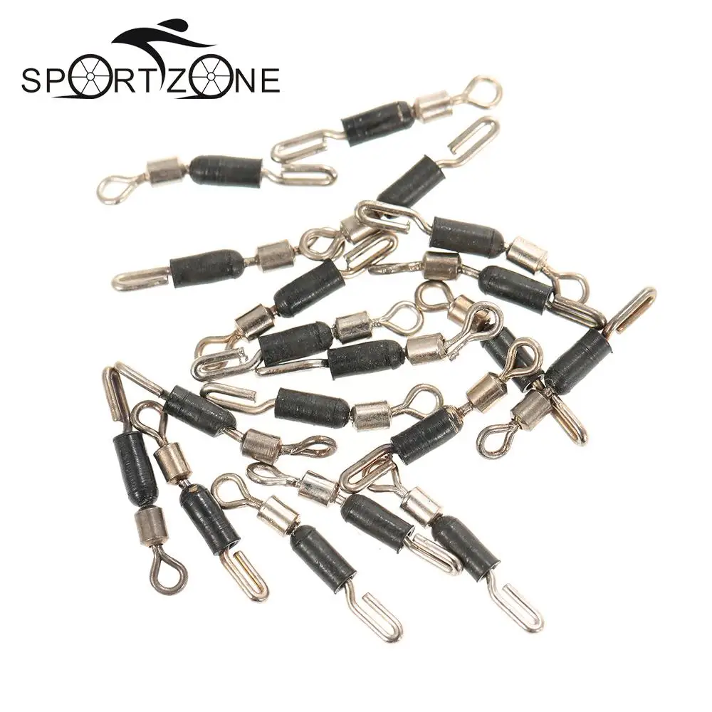 20pc 10#/12# Rolling Fishing Swivels Line Hook Connectors High Strength Quick Fast Link Connector Stainless Steel Fishing Tackle
20pc 10#/12# Rolling Fishing Swivels Line Hook Connectors High Strength Quick Fast Link Connector Stainless Steel Fishing Tackle