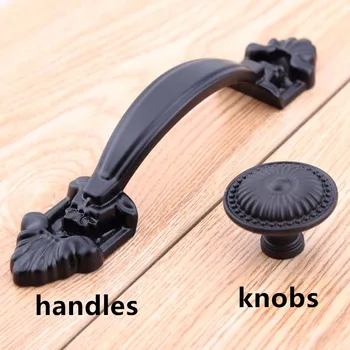 5" modern simple black furniture handlesantique black dresser kitchen cabinet door handle knob 110mm black unfold install pull
5" modern simple black furniture handlesantique black dresser kitchen cabinet door handle knob 110mm black unfold install pull