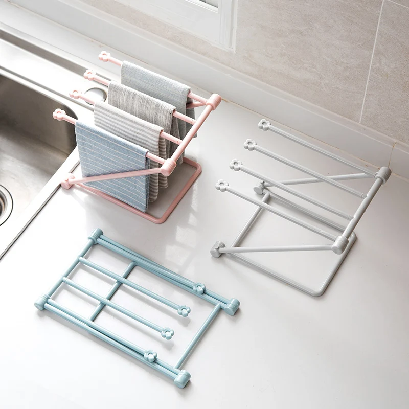 Foldable Multi-layer scouring pad hanger sink drain rack Dishcloth Cloth towel holder cup drainer Kitchen organizer
Foldable Multi-layer scouring pad hanger sink drain rack Dishcloth Cloth towel holder cup drainer Kitchen organizer