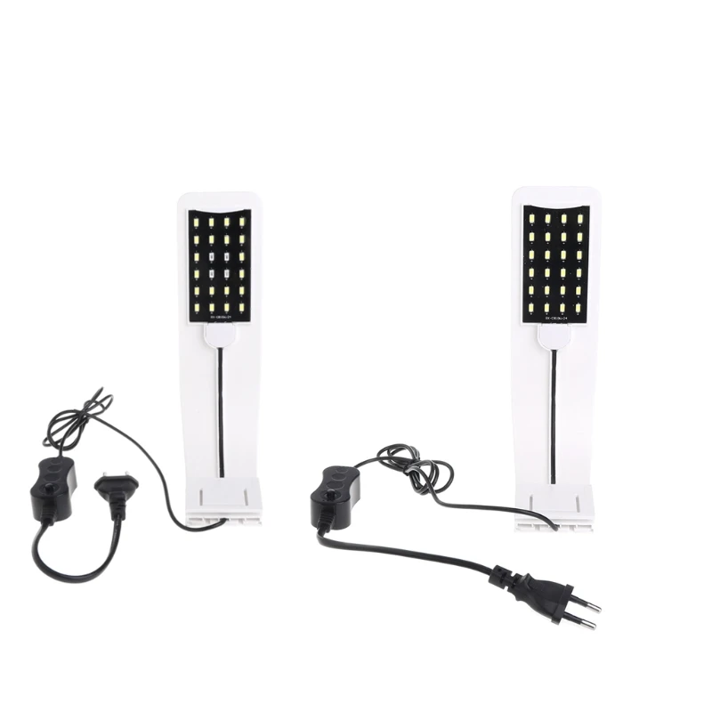 EU Plug LED Aquarium plants Grow Light Aquatic Plant Lighting Clip-on Lamp 10W Fish Tank White&Blue/White Light Lighting
EU Plug LED Aquarium plants Grow Light Aquatic Plant Lighting Clip-on Lamp 10W Fish Tank White&Blue/White Light Lighting