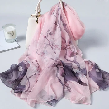 100% Real Silk Scarf Women 2020 Luxury Silk Shawls and Wraps for Ladies Natural Silk Large Long Pure Silk Scarves foulard femmme
100% Real Silk Scarf Women 2020 Luxury Silk Shawls and Wraps for Ladies Natural Silk Large Long Pure Silk Scarves foulard femmme