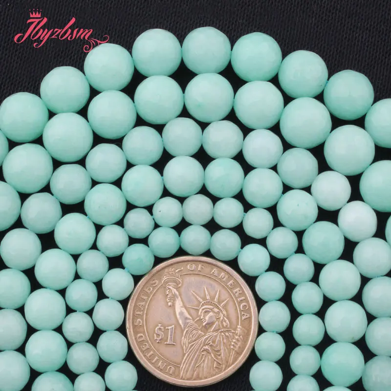 6-10mm Round Smooth Blue Amazonite nephrite Gem Stone Spacer Beads 15" For DIY Women Necklace Bracelat Earrings Jewelry Making
6-10mm Round Smooth Blue Amazonite nephrite Gem Stone Spacer Beads 15" For DIY Women Necklace Bracelat Earrings Jewelry Making