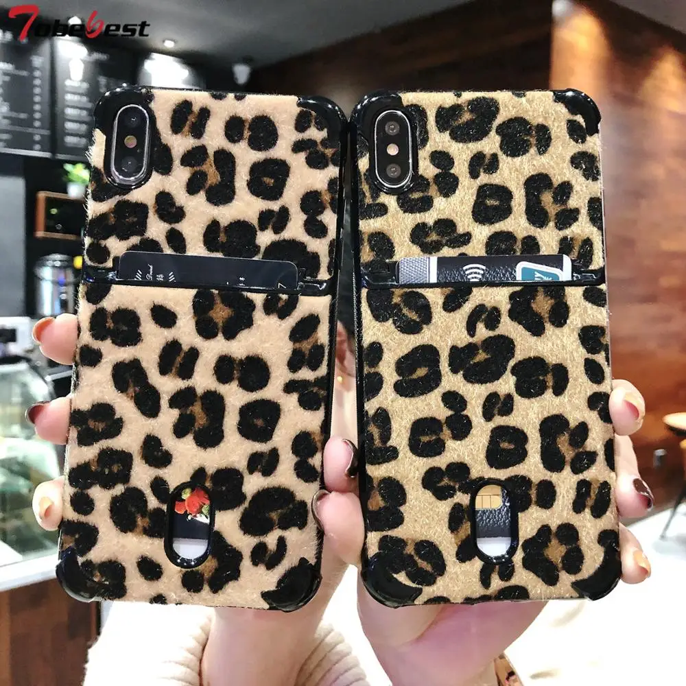 Leopard Pattern TPU Case for iPhone X XS MAX XR 7 8 Plus 7Plus 8Plus XSMAX Soft Silicone Phone Cases Cover With Card Pocket
Leopard Pattern TPU Case for iPhone X XS MAX XR 7 8 Plus 7Plus 8Plus XSMAX Soft Silicone Phone Cases Cover With Card Pocket