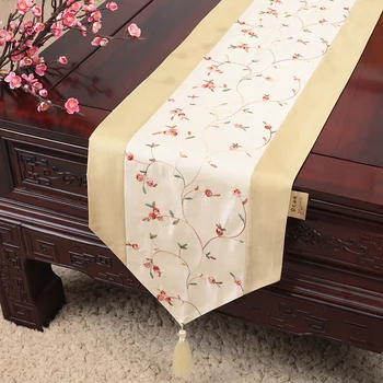 Embroidery Fruit Satin Table Runner Chinese Rectangular Coffee Table Cloth Dining Table Mat Placemat Insulation pad
Embroidery Fruit Satin Table Runner Chinese Rectangular Coffee Table Cloth Dining Table Mat Placemat Insulation pad