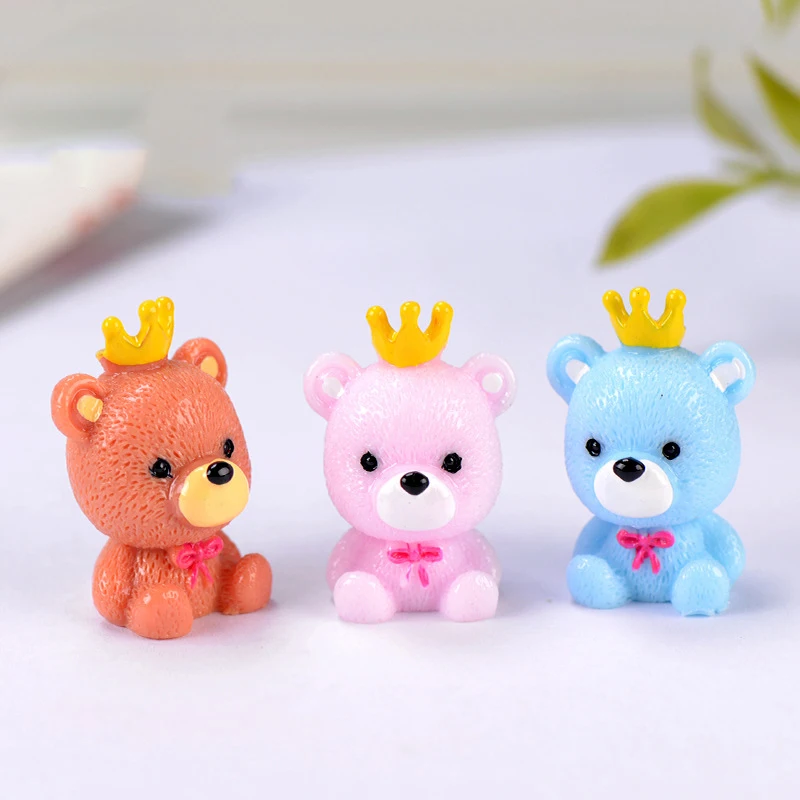 10Pcs Mini Crown Bear Miniature Statue Cartoon Animal Bonsai Micro Landscape Resin Car Decoration DIY Craft Gift
10Pcs Mini Crown Bear Miniature Statue Cartoon Animal Bonsai Micro Landscape Resin Car Decoration DIY Craft Gift
