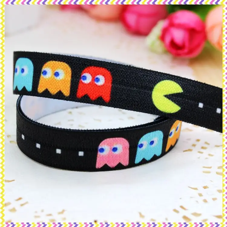DHK 5/8'' 5yards Fold Over Elastic FOE game printed headband headwear hair band diy decoration OEM Wholesale C436
DHK 5/8'' 5yards Fold Over Elastic FOE game printed headband headwear hair band diy decoration OEM Wholesale C436