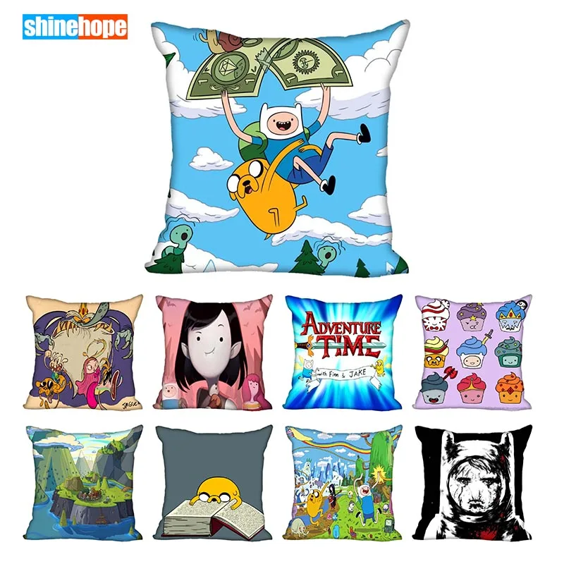 45X45cm,40X40cm(one sides) Pillow Case Modern Home Decorative Adventure Time Pillowcase For Living Room Pillow Cover
45X45cm,40X40cm(one sides) Pillow Case Modern Home Decorative Adventure Time Pillowcase For Living Room Pillow Cover