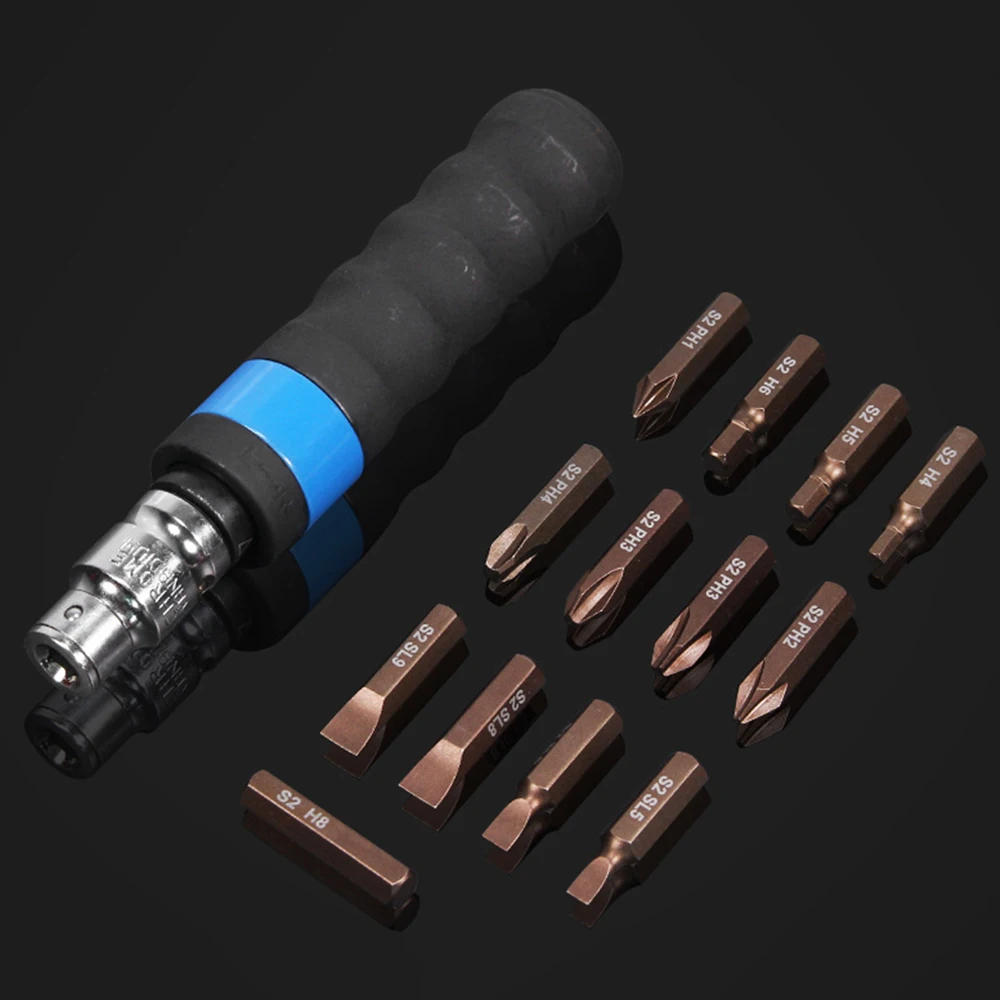 14pcs Screwdriver Bits Broken Screw Extractor Industrial Grade Impact Batch Sleeve Multi-Functional Percussion Screwdriver Sets
14pcs Screwdriver Bits Broken Screw Extractor Industrial Grade Impact Batch Sleeve Multi-Functional Percussion Screwdriver Sets